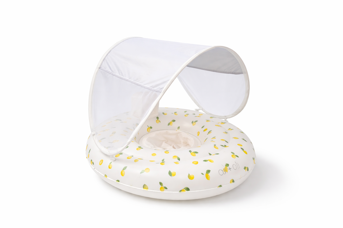 Ali+Oli Baby Swim Seat with Sun Canopy (Lemons)