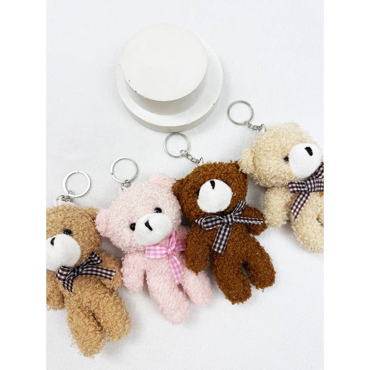 Plush Bear Keychain