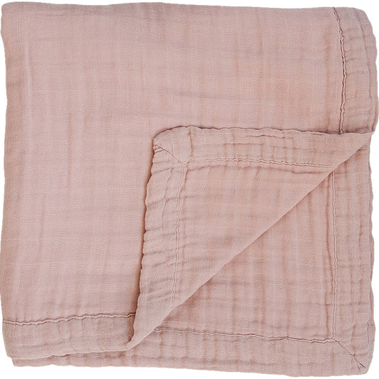 Dusty Rose Muslin Quilt