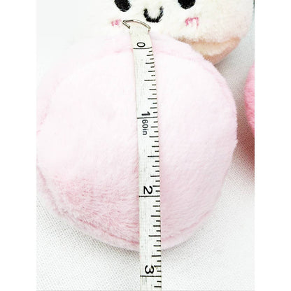 Fuzzy Dumpling Keychain