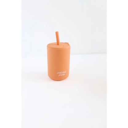 Mini Silicone Straw Cups for Kids