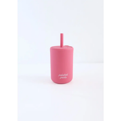Mini Silicone Straw Cups for Kids